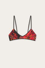 Orchidee Print Bikini Top
WOMAN Pucci