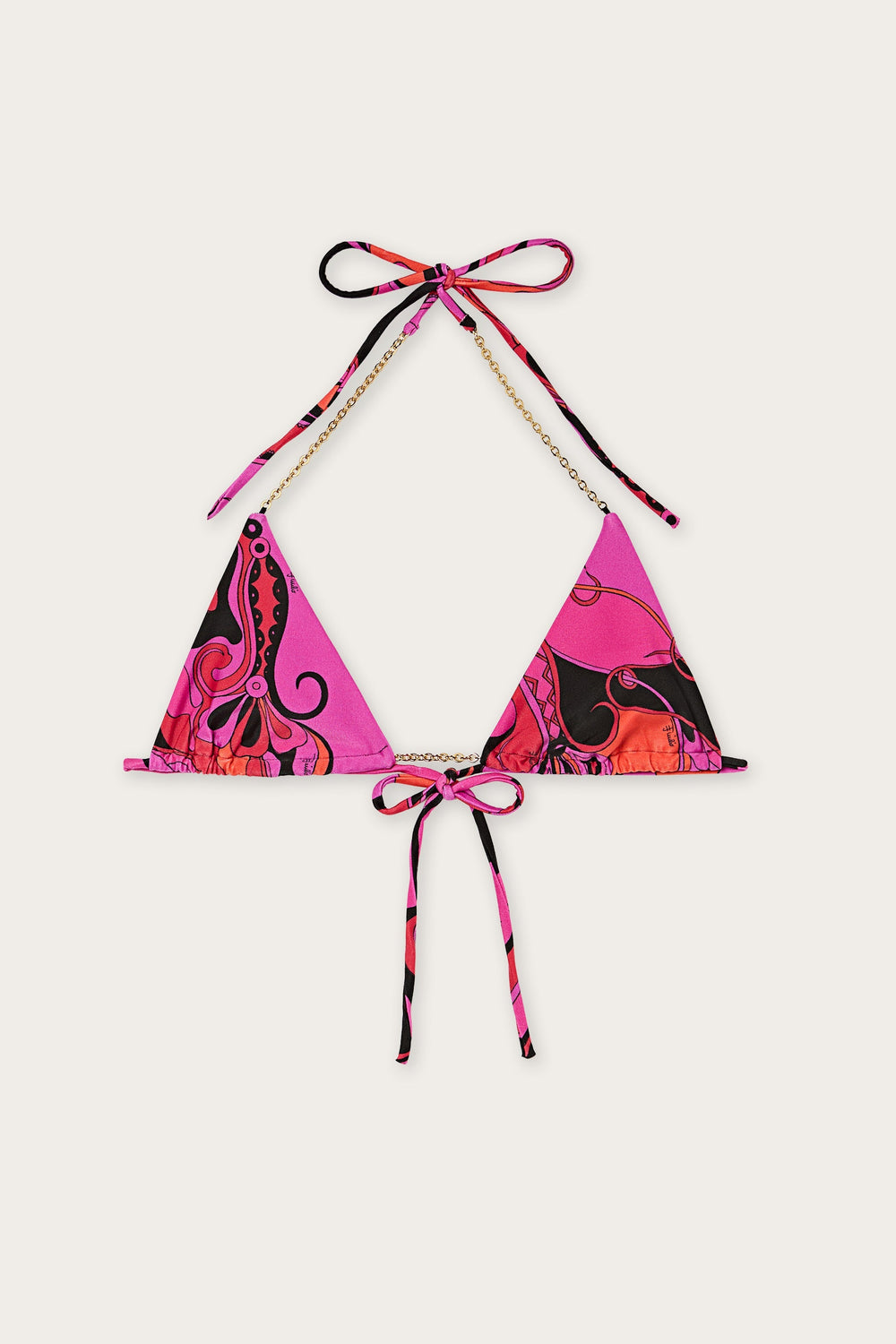 Orchidee Print Triangle Bikini Top
WOMAN Pucci