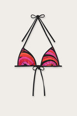 Iride Print Triangle Bikini Top
WOMAN Pucci