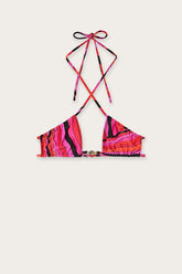 Iride Print Bikini Top
WOMAN Pucci