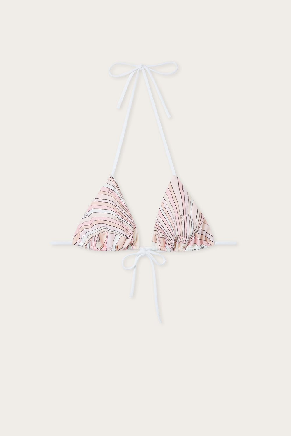 Iride Print Triangle Bikini Top
WOMAN Pucci
