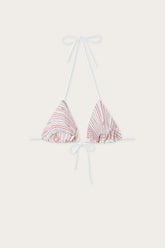 Iride Print Triangle Bikini Top
WOMAN Pucci