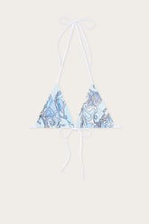 Orchidee Print Triangle Bikini Top
WOMAN Pucci