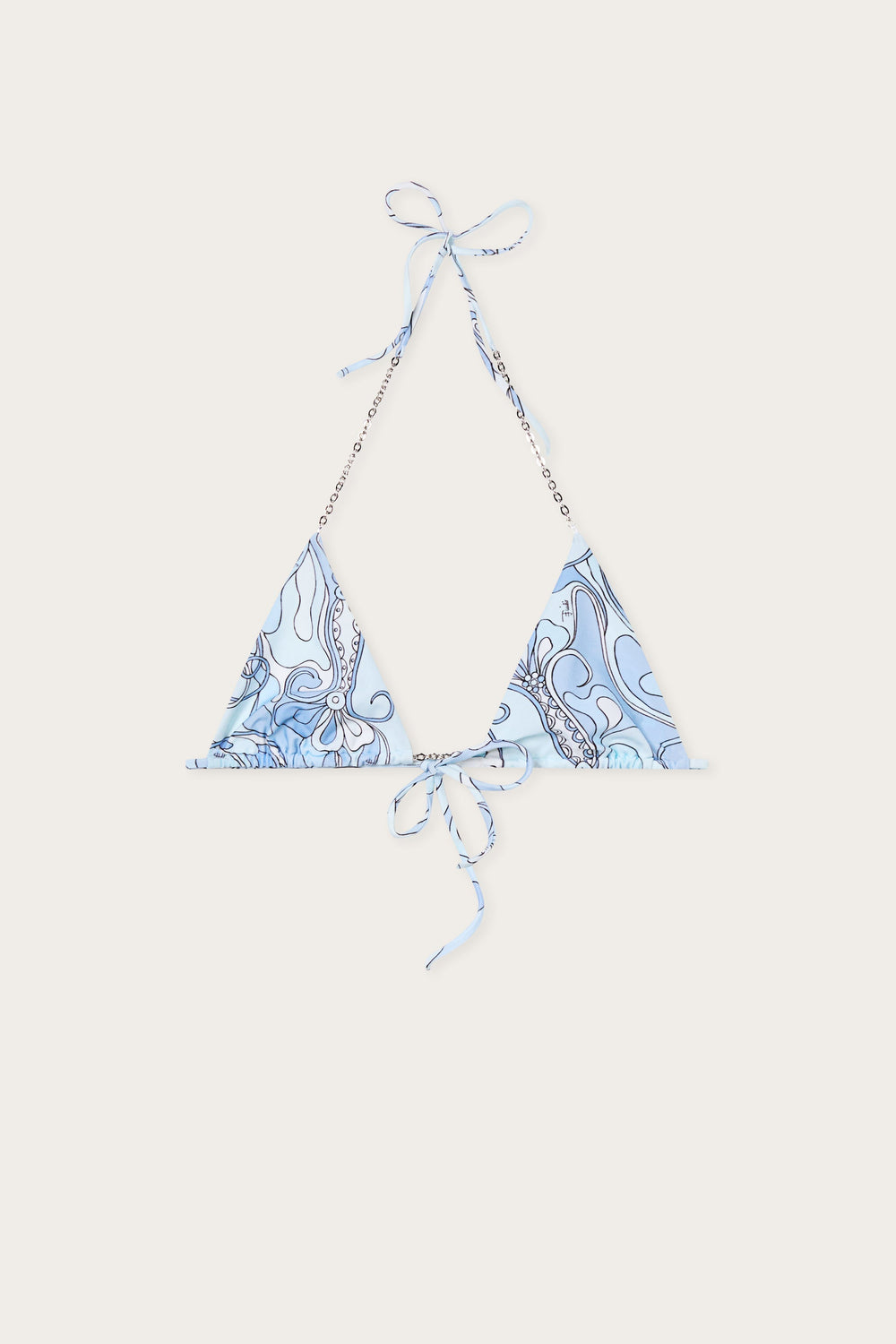 Orchidee Print Triangle Bikini Top
WOMAN Pucci
