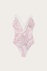 Iride Print One-Piece Swimsuit
WOMAN Pucci