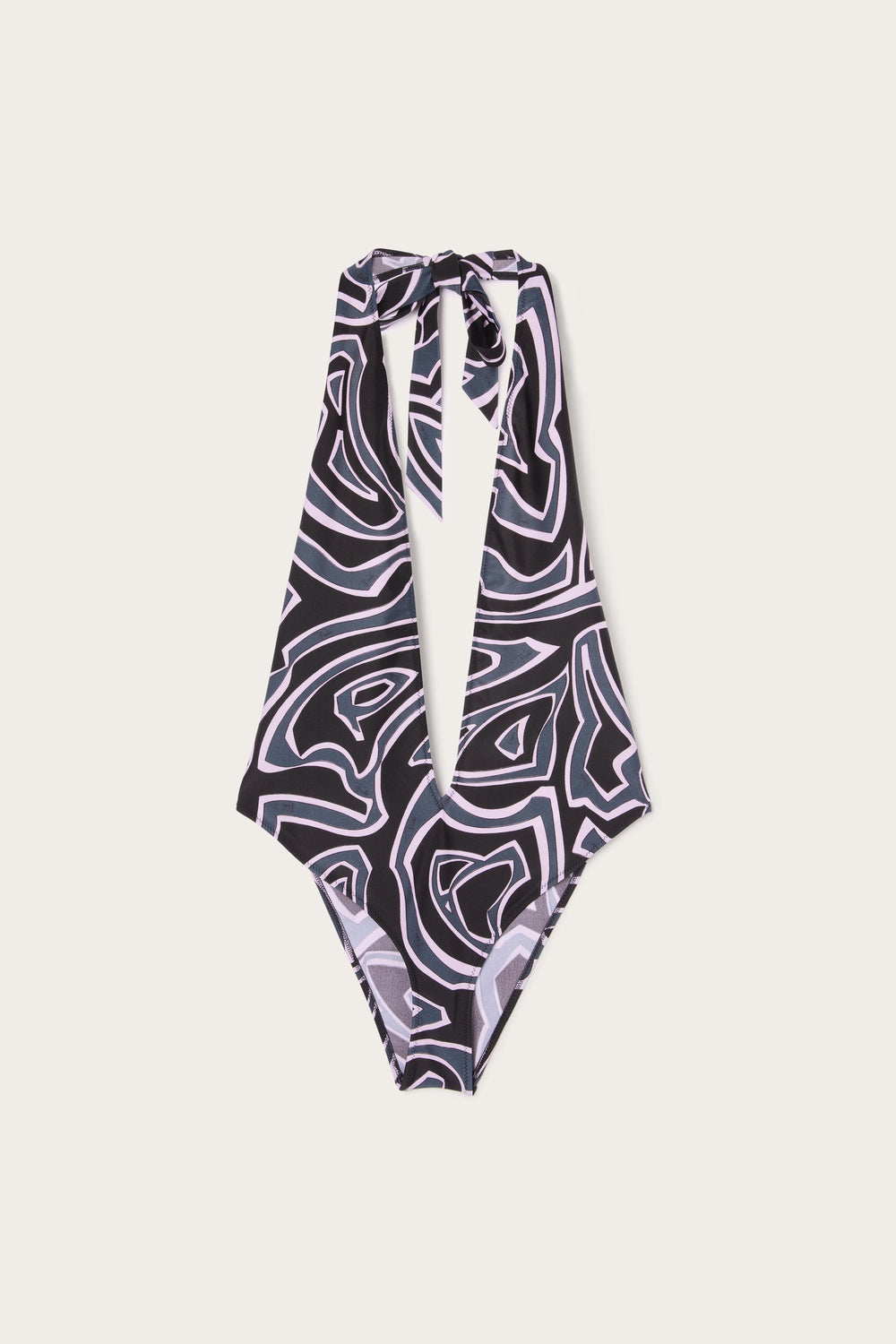 Labirinto Print Deep Neckline Swimsuit
WOMAN Pucci