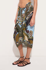 Orchidee Print Sarong
WOMAN Pucci