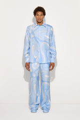 Marmo Print Oversized Silk Shirt
Pucci
