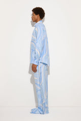 Marmo Print Oversized Silk Shirt
Pucci