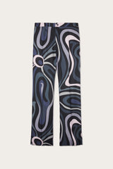 Marmo Print Silk Trousers
Pucci