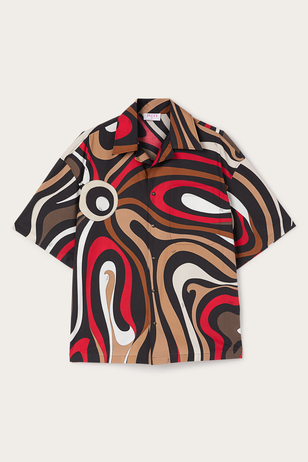 Marmo Print Bowling Shirt
Pucci