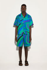Iride Print Bowling Shirt
Pucci