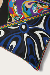 Patchwork-Print Large Silk-Twill Cushion
Pucci