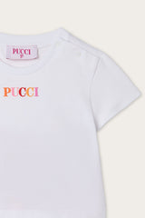 T-shirt with Embroidered Logo
Pucci