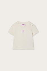 T-shirt with Embroidered Patch
Pucci