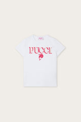 Sequin-Embellished Logo T-Shirt
Pucci