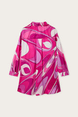 Onde Print Chemisier Dress
Pucci