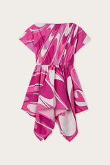Onde Print Dress with Asymmetrical Skirt
Pucci