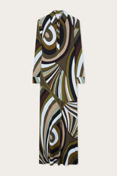Iride Print Chemisier Dress
WOMAN Pucci