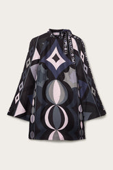 Collane Print Silk Twill Dress
WOMAN Pucci