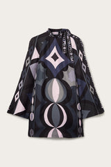Collane Print Silk Twill Dress
WOMAN Pucci