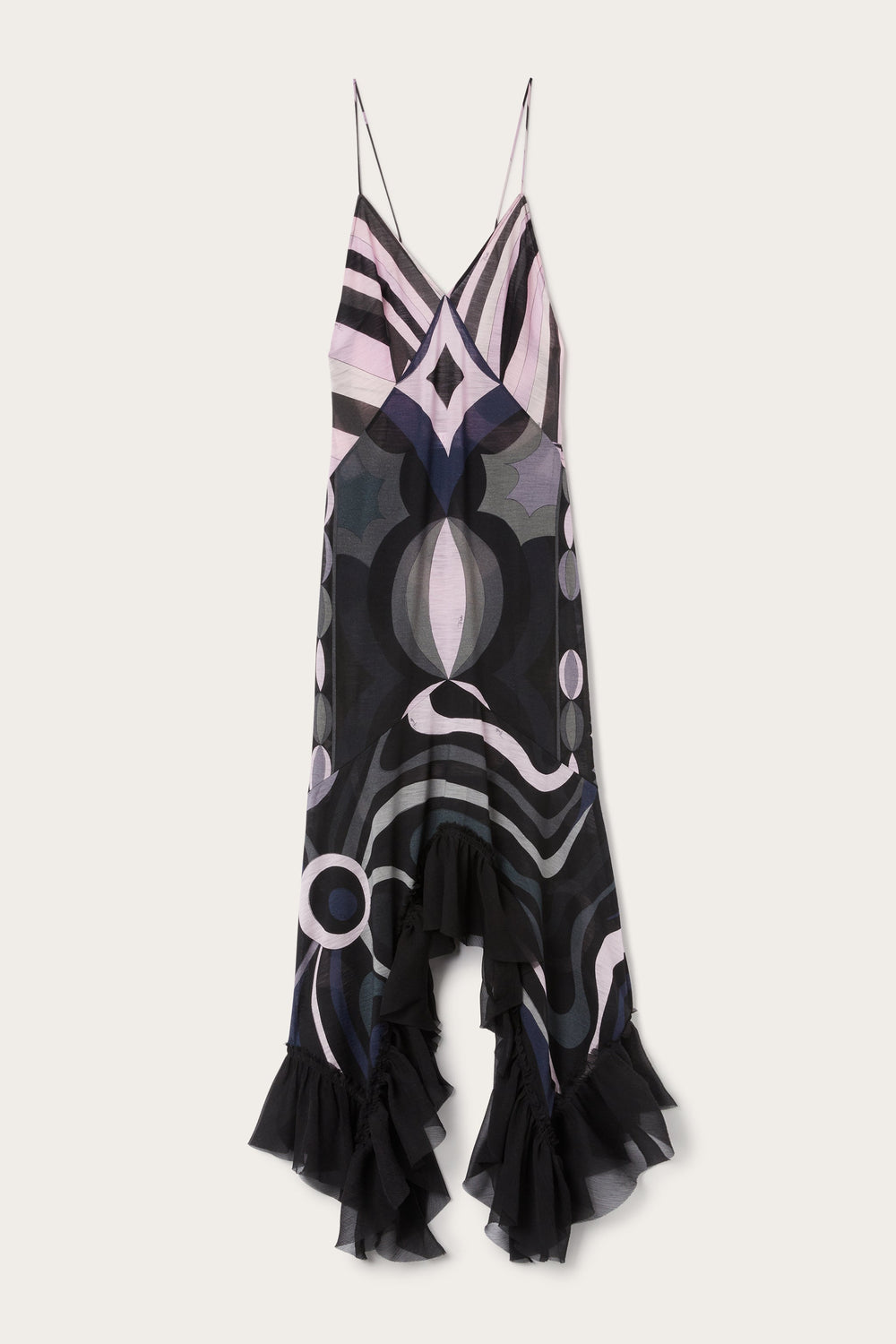 Iride Print V-neck Dress
WOMAN Pucci