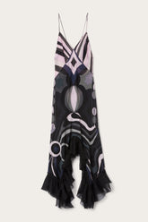 Iride Print V-neck Dress
WOMAN Pucci