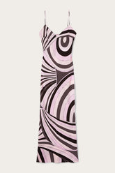 Iride Print Long Crêpe de Chine Dress
WOMAN Pucci