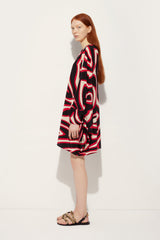 Labirinto Print Short Silk Kaftan
WOMAN Pucci