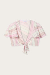 Iride Print Knot Top
WOMAN Pucci
