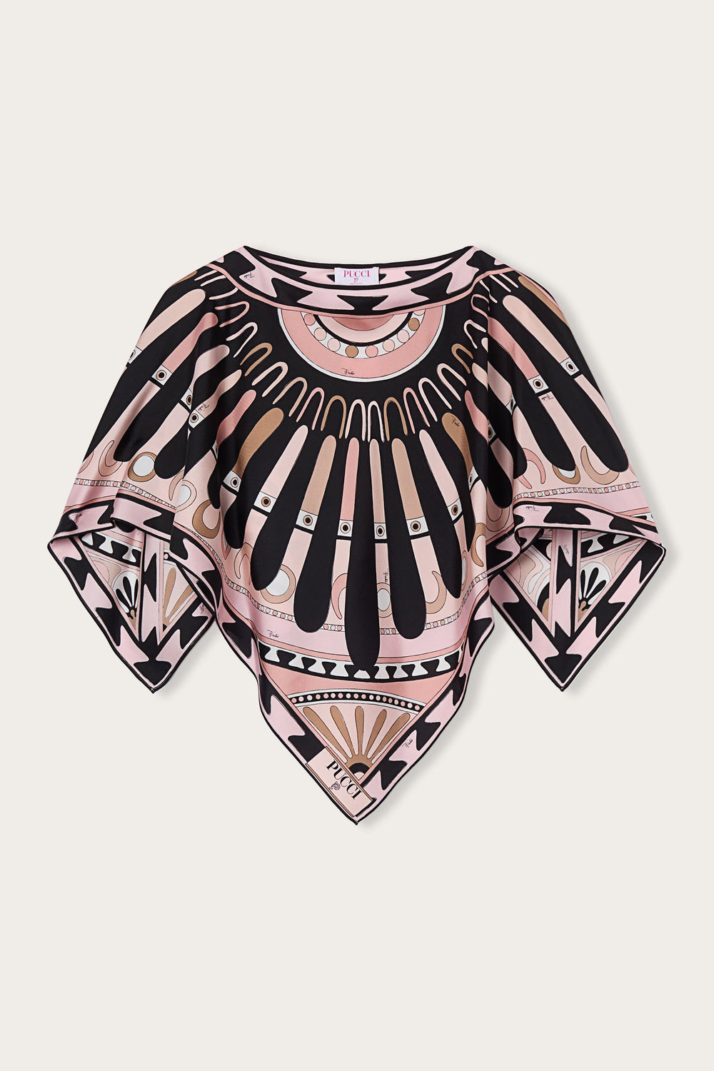 Soleil Print Kaftan top
WOMAN Pucci