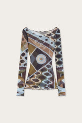 Vivara Print Tulle Top
WOMAN Pucci
