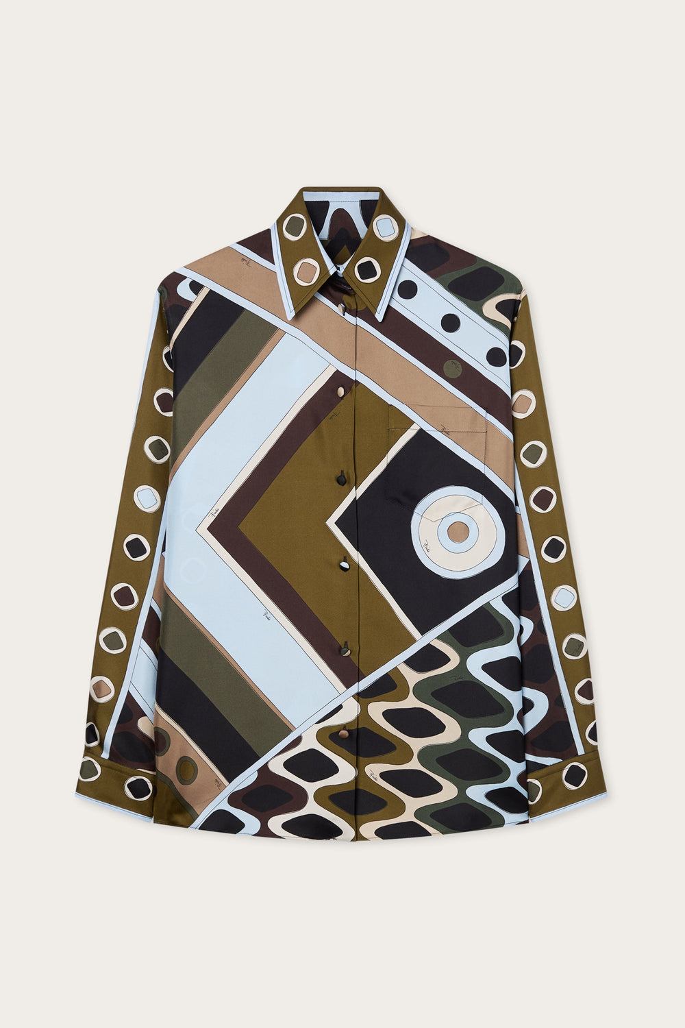 Vivara Print Silk Shirt
WOMAN Pucci
