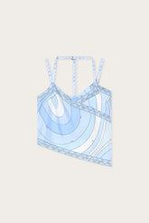 Iride Print Silk Scarf Top
WOMAN Pucci