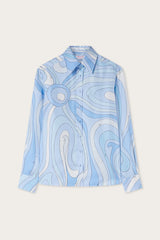 Marmo Print Silk Shirt
WOMAN Pucci