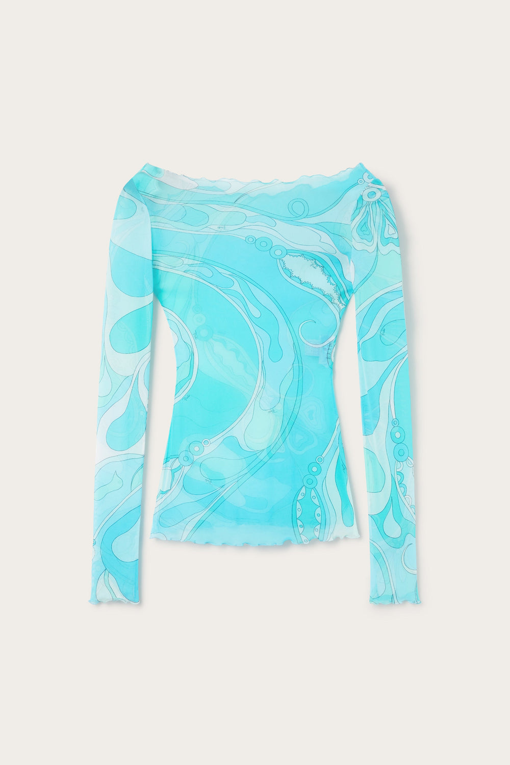 Orchidee Print Tulle Top
WOMAN Pucci