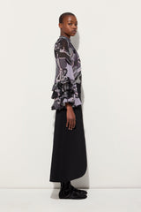 Orchidee Print Silk Blouse
WOMAN Pucci
