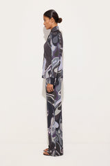 Orchidee Print Satin Jersey Shirt
WOMAN Pucci