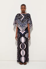 Istrice Print Silk Cape Blouse
WOMAN Pucci