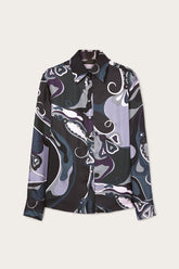 Orchidee Print Silk Twill Shirt
WOMAN Pucci
