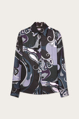Orchidee Print Silk Twill Shirt
WOMAN Pucci