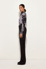 Orchidee Print Silk Twill Shirt
WOMAN Pucci