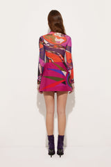 Orchidee Print Tulle Top
WOMAN Pucci