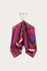 Iride Print Chain Top
WOMAN Pucci