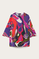 Orchidee Print Cape Blouse
WOMAN Pucci