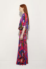 Orchidee Print Cape Blouse
WOMAN Pucci