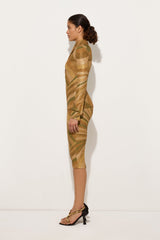 Iride Print Lamé Jersey Top
WOMAN Pucci