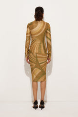 Iride Print Lamé Jersey Top
WOMAN Pucci