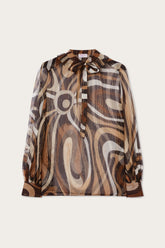 Marmo Print Creponne Blouse
WOMAN Pucci