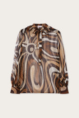 Marmo Print Creponne Blouse
WOMAN Pucci